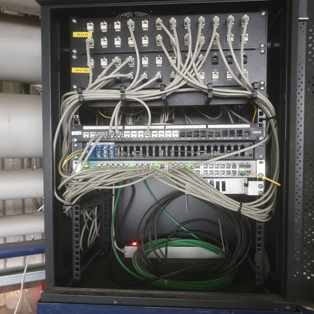 Jomanida hjälpte ett kontor med en korrekt uppsättning av wifi